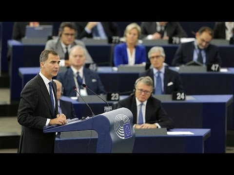 شاهد ملك إسبانيا يؤكّد انتماء بلاده إلى أوروبا