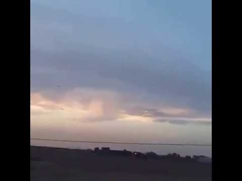 صاروخين مجنحين روسيين فى طريقهما لقصف داعش في سورية