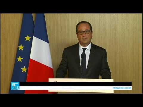 شاهد هولاند يؤكّد أنّ ربيع تونس استحق نوبل