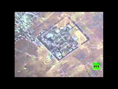 شاهد المقاتلات الروسية تنفذ 55 طلعة جوية في سورية