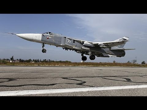 شاهد تواصل الغارات الروسية على سورية