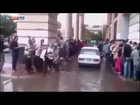 بالفيديو خسائر ضخمة بسبب الأمطار في الإسكندرية