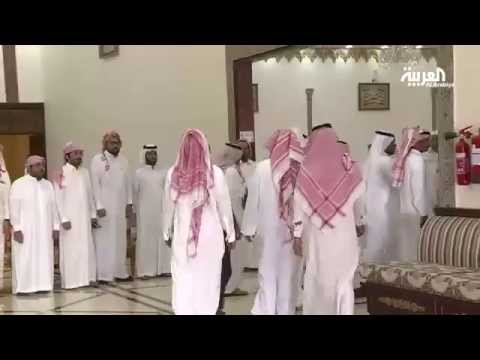 شاهد وفود سعودية تقدم واجب العزاء في نجران