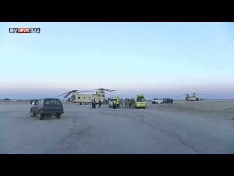 شاهد استمرار انتشال ضحايا الطائرة الروسية