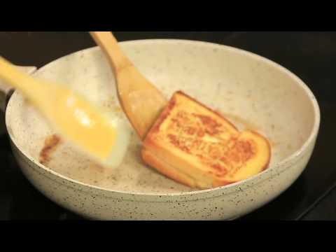 طريقة عمل سندوتش حلاوة طحينية بالعسل