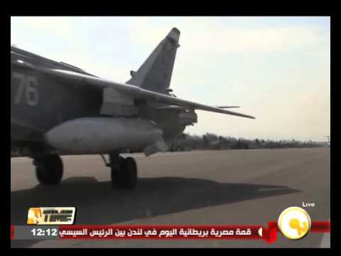 فيديو سلاح الجو الروسي يرسل منظومة صواريخ إلى سورية