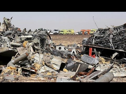 شاهد محققون أوروبيون يرجحون فرضية الاعتداء على الطائرة الروسية