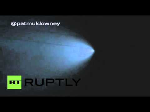 شاهد الجسم الطائر المجهول فوق لوس أنجلوس