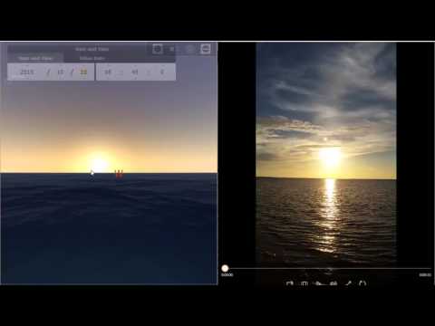 أميركية ترصد شمس وقمرين في سماء فلوريدا