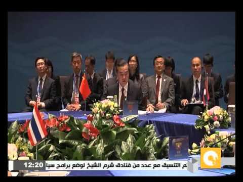 وزير الخارجية الصيني يلتقي نظرائه من كمبوديا وميانمار وتايلاند