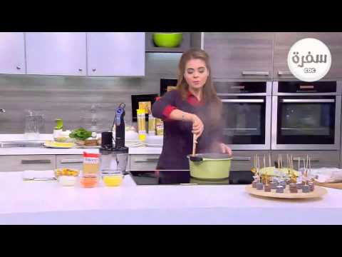 بالفيديو طريقة عمل شوربة مكرونة حروف للأطفال