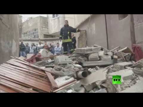 شاهد أعمال التنظيف في مخيم قلنديا بعد تدنيسه