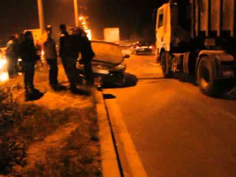 شاهد حادثة سير مميتة في الناظور