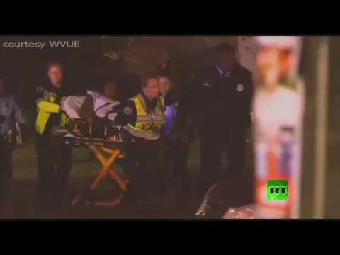 شاهد جرحى إثر إطلاق نار جديد في ملعب