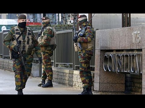 شاهد حالة تأهب أمني قصوى في بروكسل بسبب تهديدات إرهابية