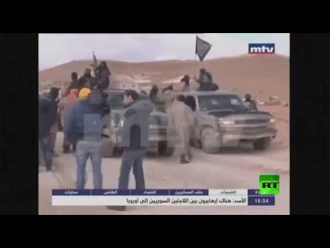 شاهدإتمام صفقة تبادل بين الجيش اللبناني وجبهة النصرة