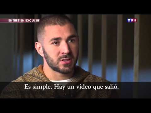 بنزيما يؤكد أنه برىء من تهمة “المقطع الإباحى”