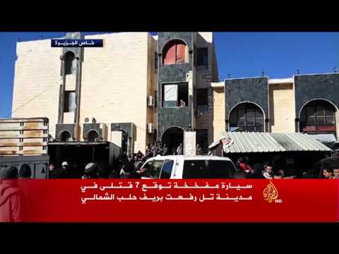 شاهد معارك بين داعش والمعارضة في ريف حلب