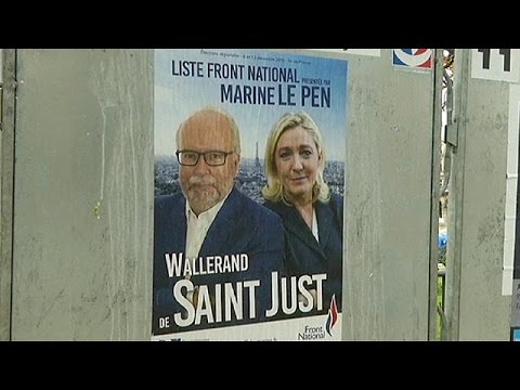 شاهد الفرنسيون يصوتون في انتخابات المناطق