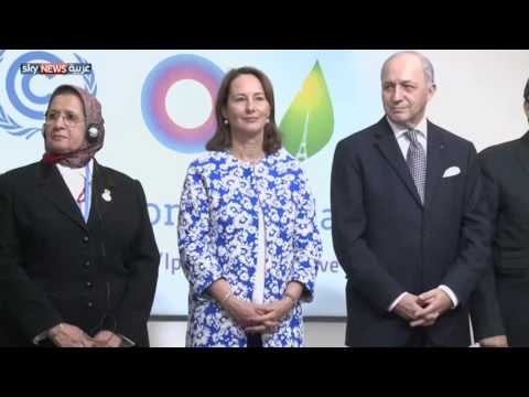 شاهد استمرار أعمال قمة المناخ في باريس