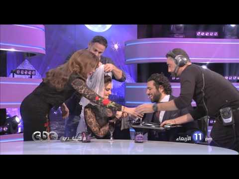 شاهد زواج حسن الرداد ودرة في الليلة دي