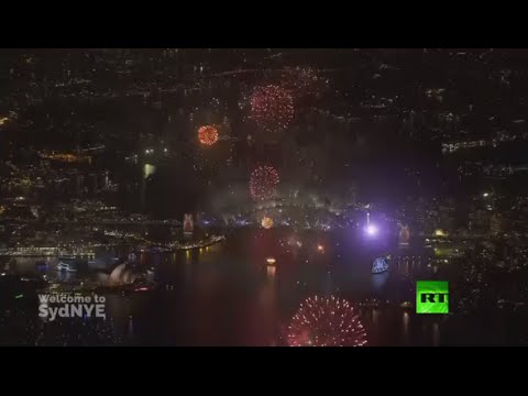 مدينة سيدني الأسترالية تحتفل بحلول العام الجديد