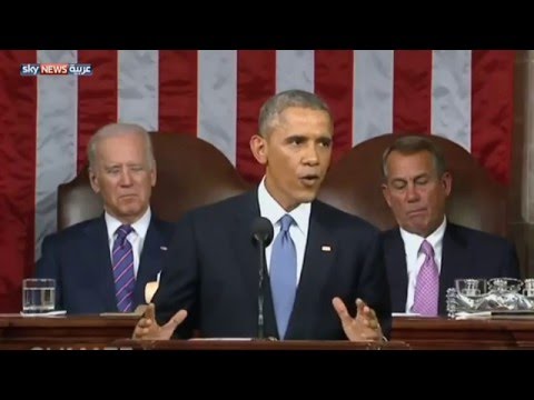 أوباما يلقي خطابه الأخير عن حالة الاتحاد