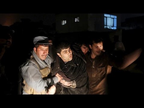 فيديو انفجار قوي يستهدف مطعمًا فرنسيًّا في كابول