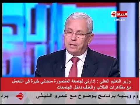 عبدالخالق ينفي التعامل مع طلاب الجامعات أمنيًا