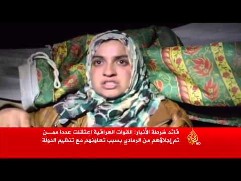 شاهد القوات العراقية تخل بوعودها حيال المهاجرين