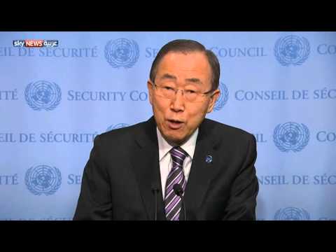 بان كي مون يطالب كوريا الشمالية بوقف أنشطتها النووية