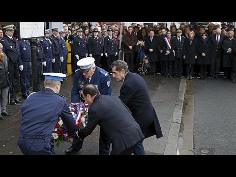 فيديواستمرار فعاليات تأبين ضحايا باريس