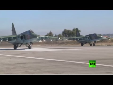 سلاح الجو السوري يوفر غطاءً جويًا للمقاتلات الروسية