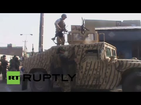 شاهد مقتل7 إثر انفجار قرب القنصلية الباكستانية