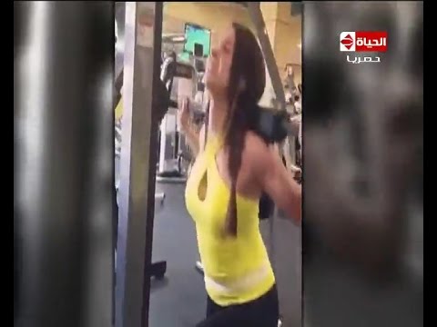 شاهد رزان مغربي تصدم النجمة فريال بــ فيديو لها داخل صالة جيم