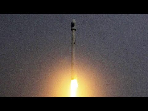 بالفيديو تحطم صاروخ فالكون9 لشركة سبايس إكس