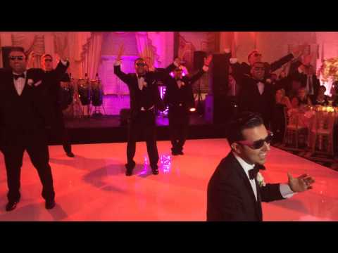 فيديو عريس يشعل حفل زفافه بهدية غير متوقعة