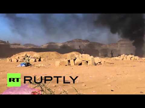 شاهد لحظة مقتل نحو 18 وإصابة العشرات في ضحيان