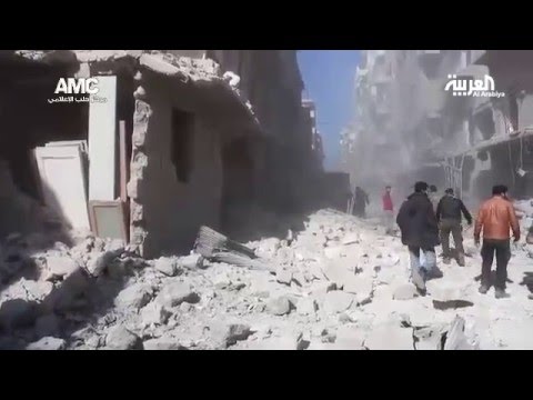 أكثر من 50 غارة روسية على حلب الخميس