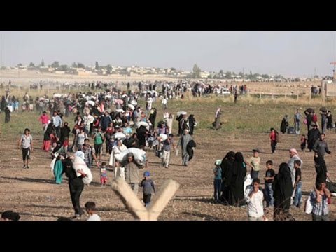 فيديو نزوح عشرات آلاف المدنيين من ريف حلب