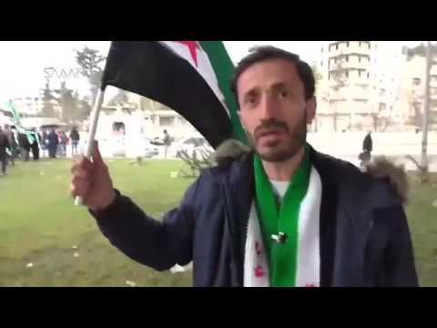 شاهد الرئيس الأسد يحاول فرض طوق عسكري على حلب