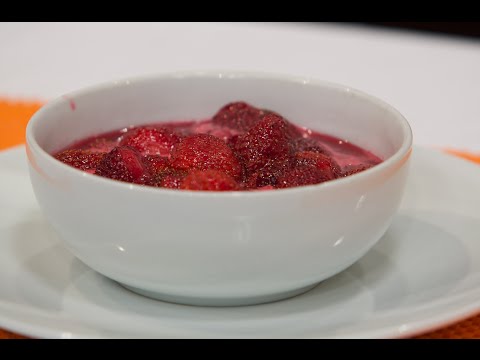 شاهد طريقة عمل مربى الفراولة