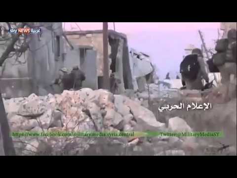 شاهد القوات السورية تتقدم على عدة جبهات في حلب