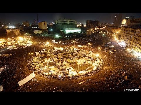 الذكرى الخامسة لتنحي الرئيس المصري حسني مبارك