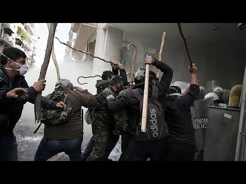 مظاهرة مزارعين تتحول إلى مشهد عنف