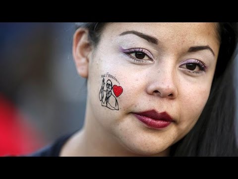 البابا فرانسيس يصل إلى مكسيكو