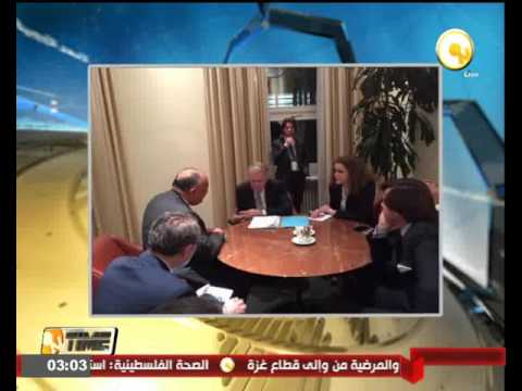 سامح شكري يبحث مع نظيره الفرنسي القضية الفلسطينية وأزمات المنطقة