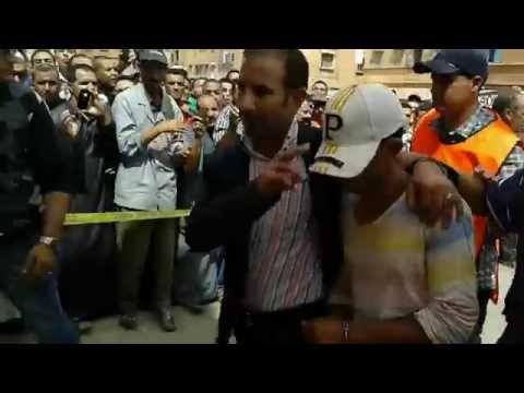 بالفيديو إعادة تمثيل جريمة قتل بشعة في تزنيت