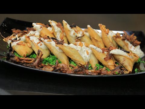 طريقة عمل سمبوسك بالبصل المكرمل