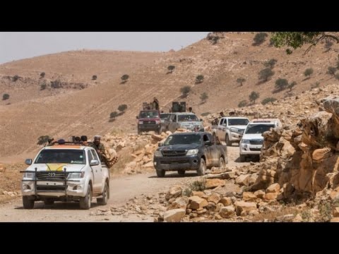 شاهد القوات الكردية تسيطر على الشدادي